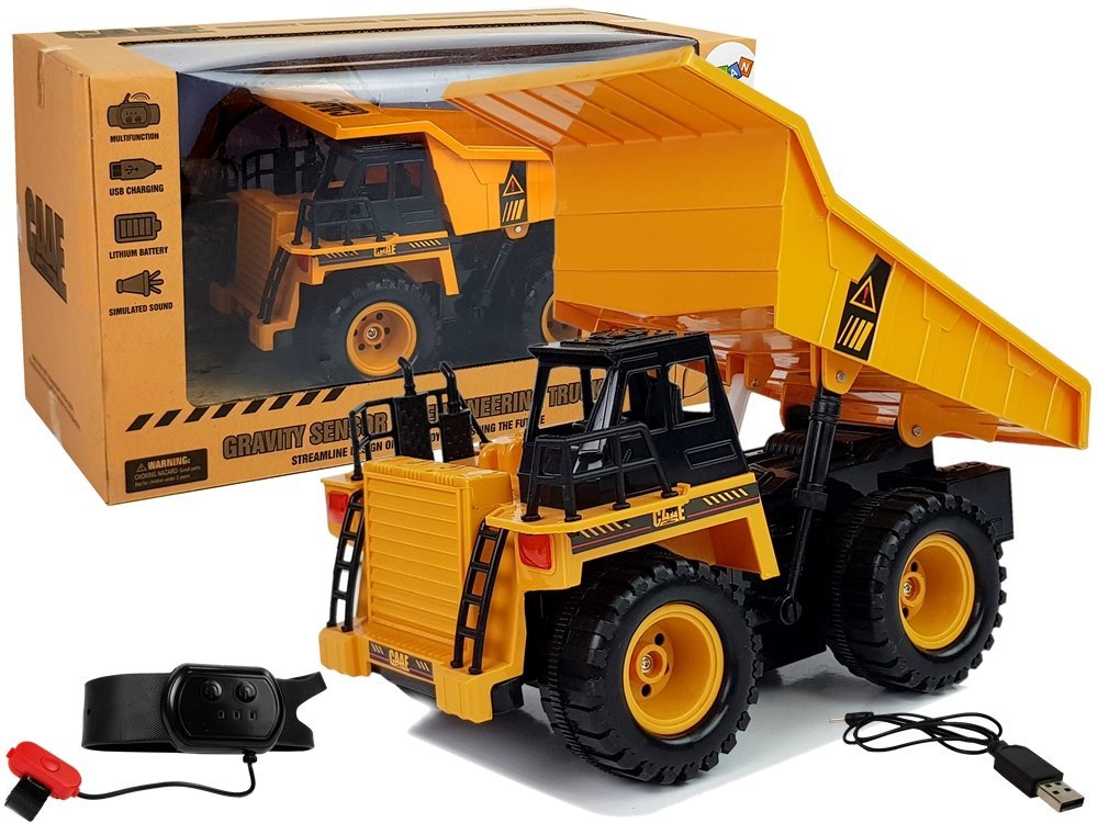 Auto na dálkové ovládání sklápěč R/C 1:22