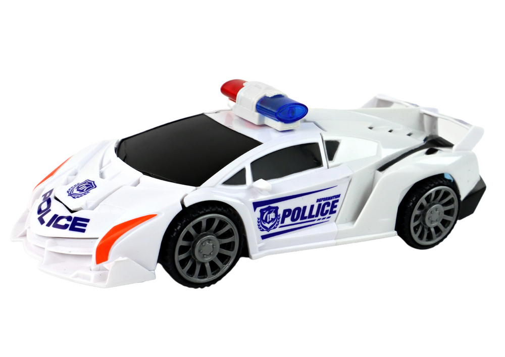 AutoRobot Policista 2v1 bílý - Obrázek 2