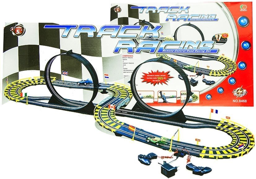 Autodráha s dvěma autíčky Track Racing 565 cm