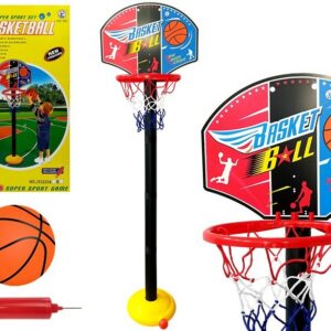 Basketbalový koš s míčem