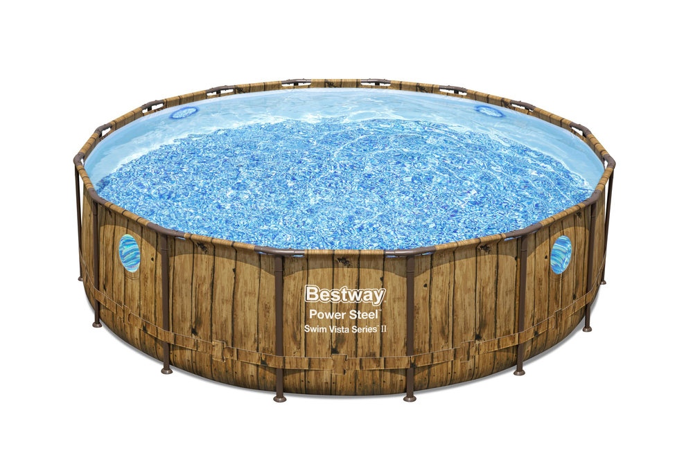 Bestway Bazén Bestway Rattan Swim Vista 488 x 122 cm 56725 - Obrázek 2