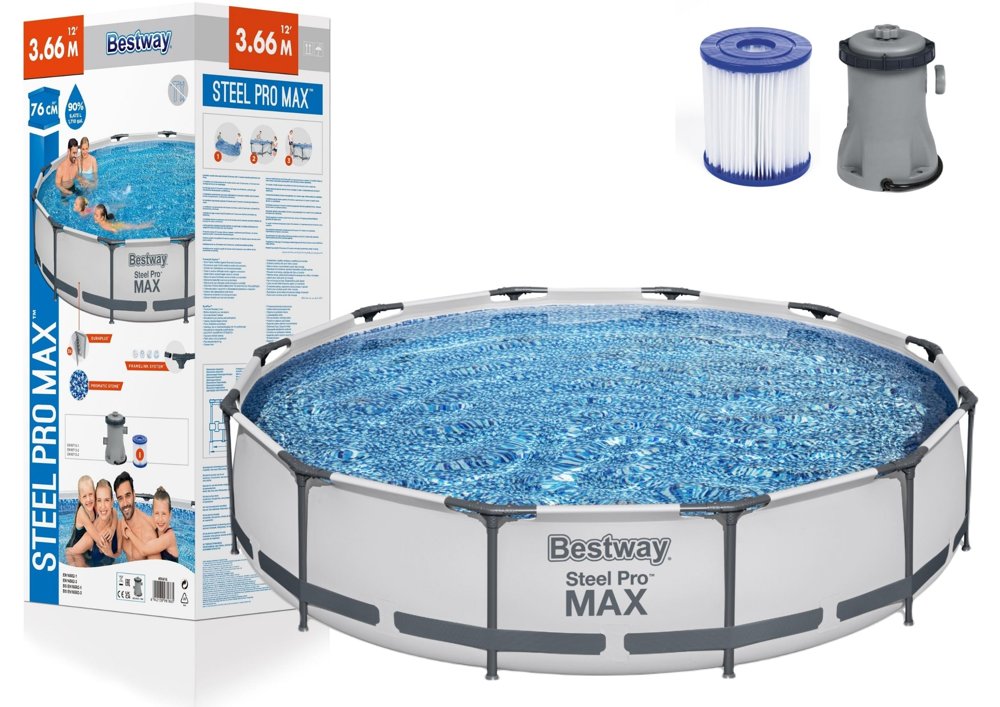 Bestway Bazén Bestway Steel Pro 366x76 cm