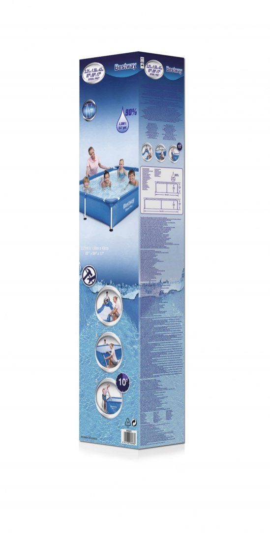 Bestway Bestway Zahradní bazén pro děti 221x150x43cm SplashJR - Obrázek 2