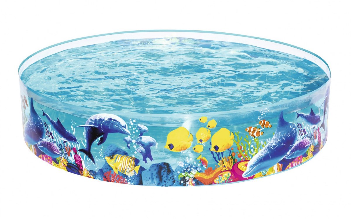 Bestway Dětský bazének Bestway 183x38cm rybičky - Obrázek 2