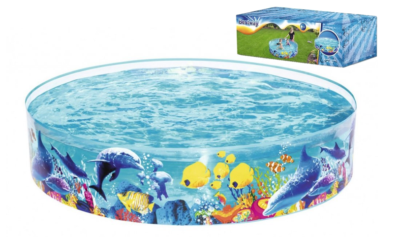 Bestway Dětský bazének Bestway 183x38cm rybičky