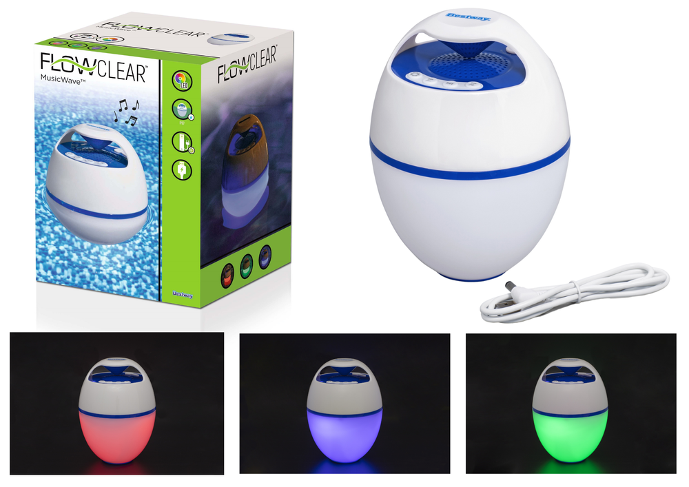 Bestway Plovoucí LED reproduktor s Bluetooth Bestway