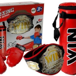 Boxerský set pro děti červený
