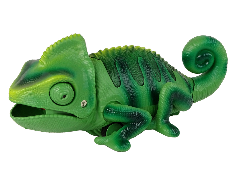 Chameleon na dálkové ovládání 28 cm zelený - Obrázek 2