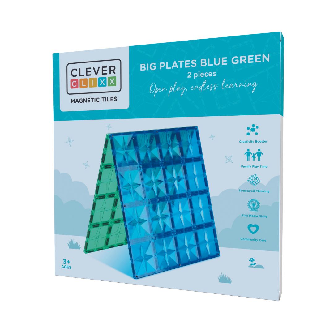 Cleverclixx Tiles Magnetická stavebnice základové desky