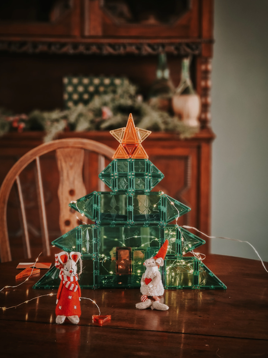 Cleverclixx magnetická stavebnice Adventní kalendář - Obrázek 2