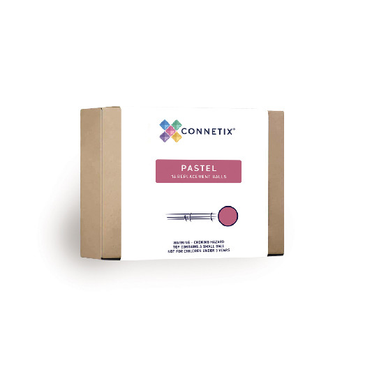 Connetix Connetix Tiles - 16 Pastelových Kuliček Pro Kuličkovou Dráhu - Obrázek 2