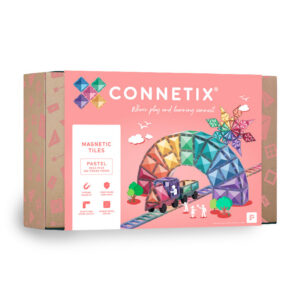 Connetix Connetix Tiles - Magnetická Stavebnice Pastelová XXL 202 ks