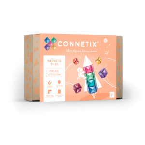 Connetix Connetix Tiles - Magnetická Stavebnice Pastelové Čtverce 40 ks