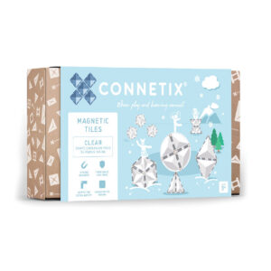 Connetix Connetix Tiles - Magnetická Stavebnice Průhledná Rozšiřující Sada 24 ks