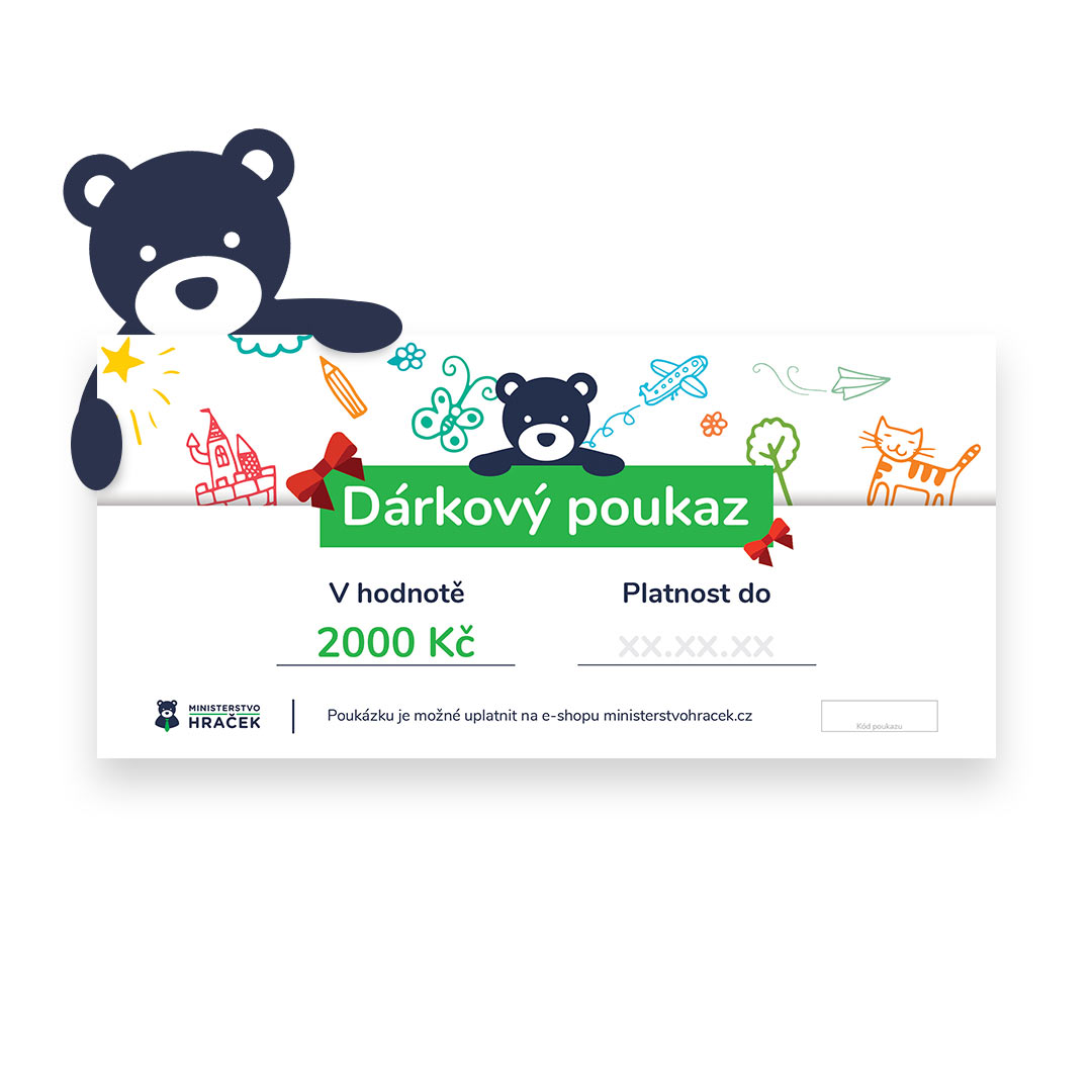 Dárkový poukaz 2000 Kč