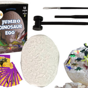 Dětská archeologická sada pro vykopávky Vejce s figurkami dinosaurů