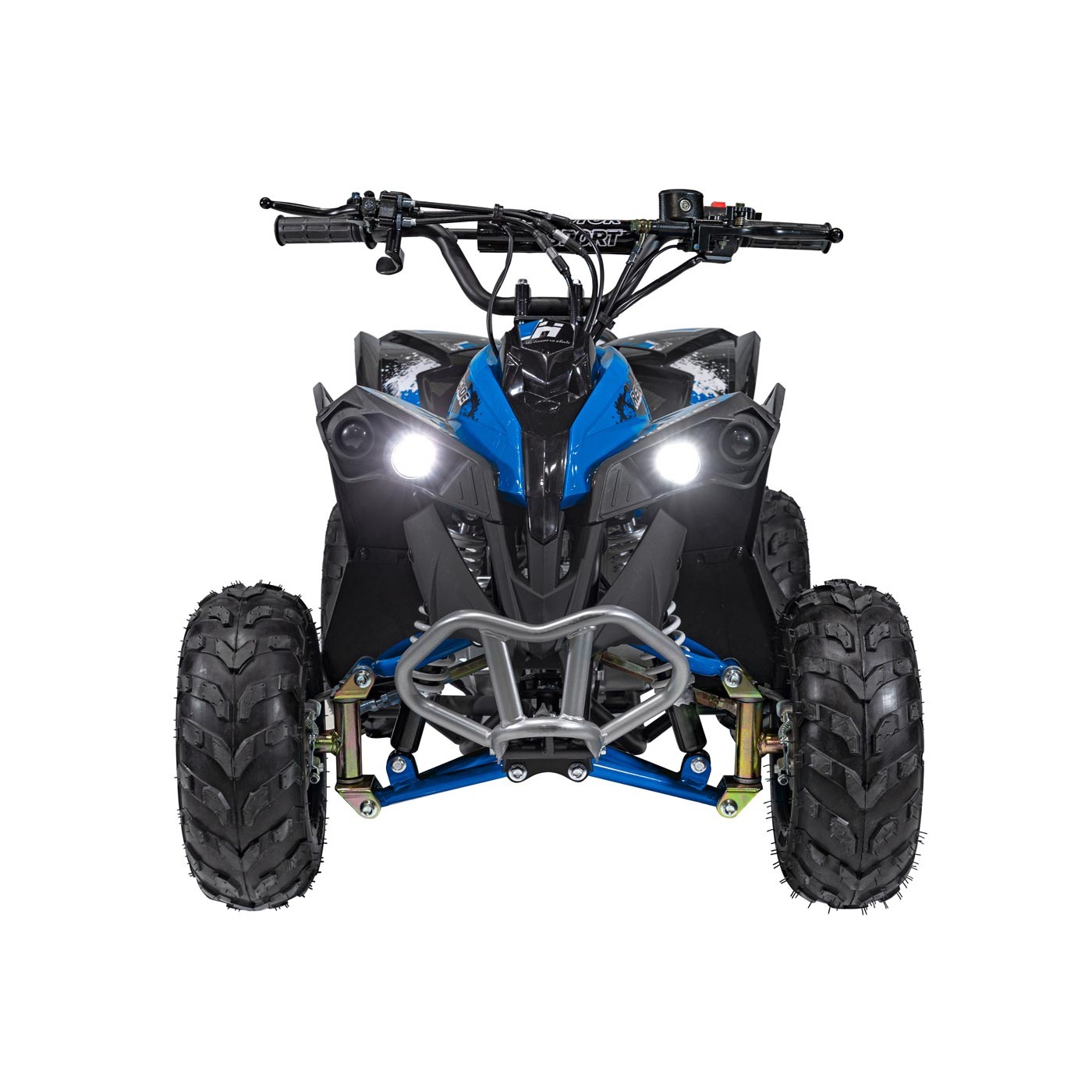 Dětská benzínová čtyřkolka RENEGADE HIPERFECT 110CC modrá - Obrázek 2