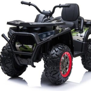 Dětská elektrická čtyřkolka 4x4 Spyder lakovaná maskáčová