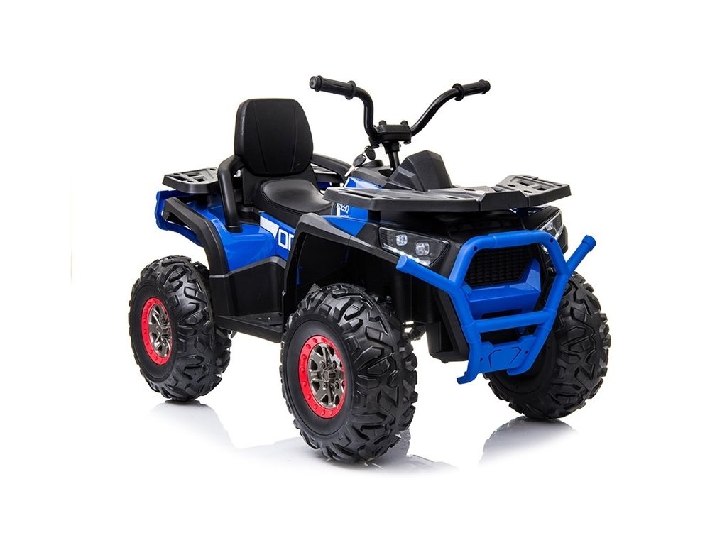 Dětská elektrická čtyřkolka 4x4 modrá - Obrázek 2