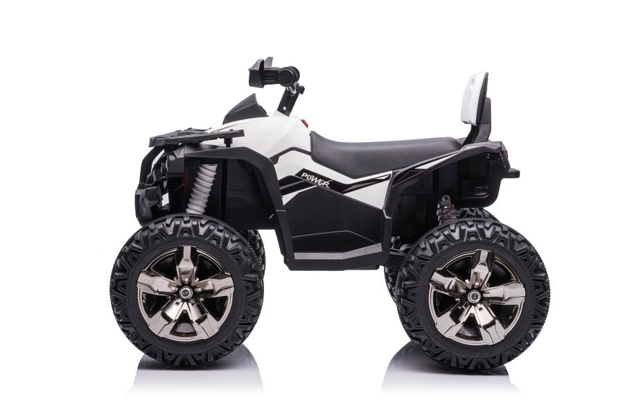 Dětská elektrická čtyřkolka ATV Power 4x4 bílá - Obrázek 2