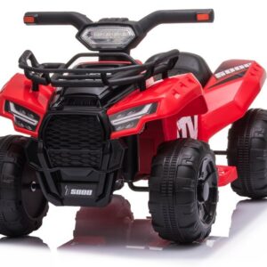Dětská elektrická čtyřkolka ATV červená