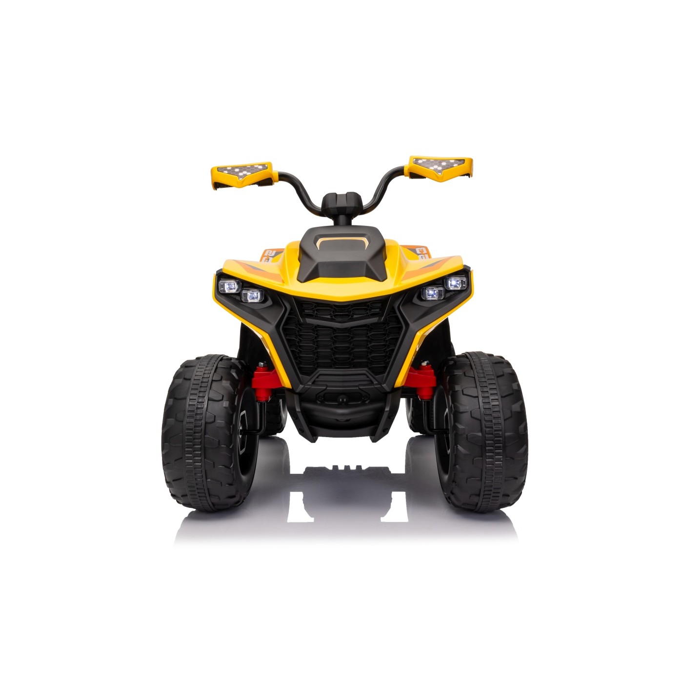Dětská elektrická čtyřkolka Fast Wheel 4x4 žlutá - Obrázek 2
