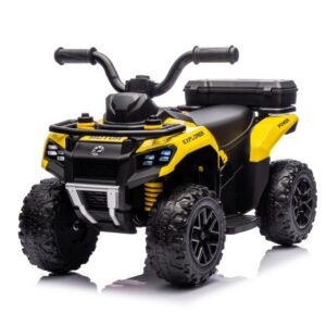 Dětská elektrická čtyřkolka GTS1155 žlutá