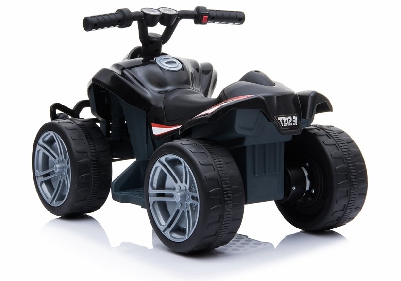 Dětská elektrická čtyřkolka Little Monster černá - Obrázek 2