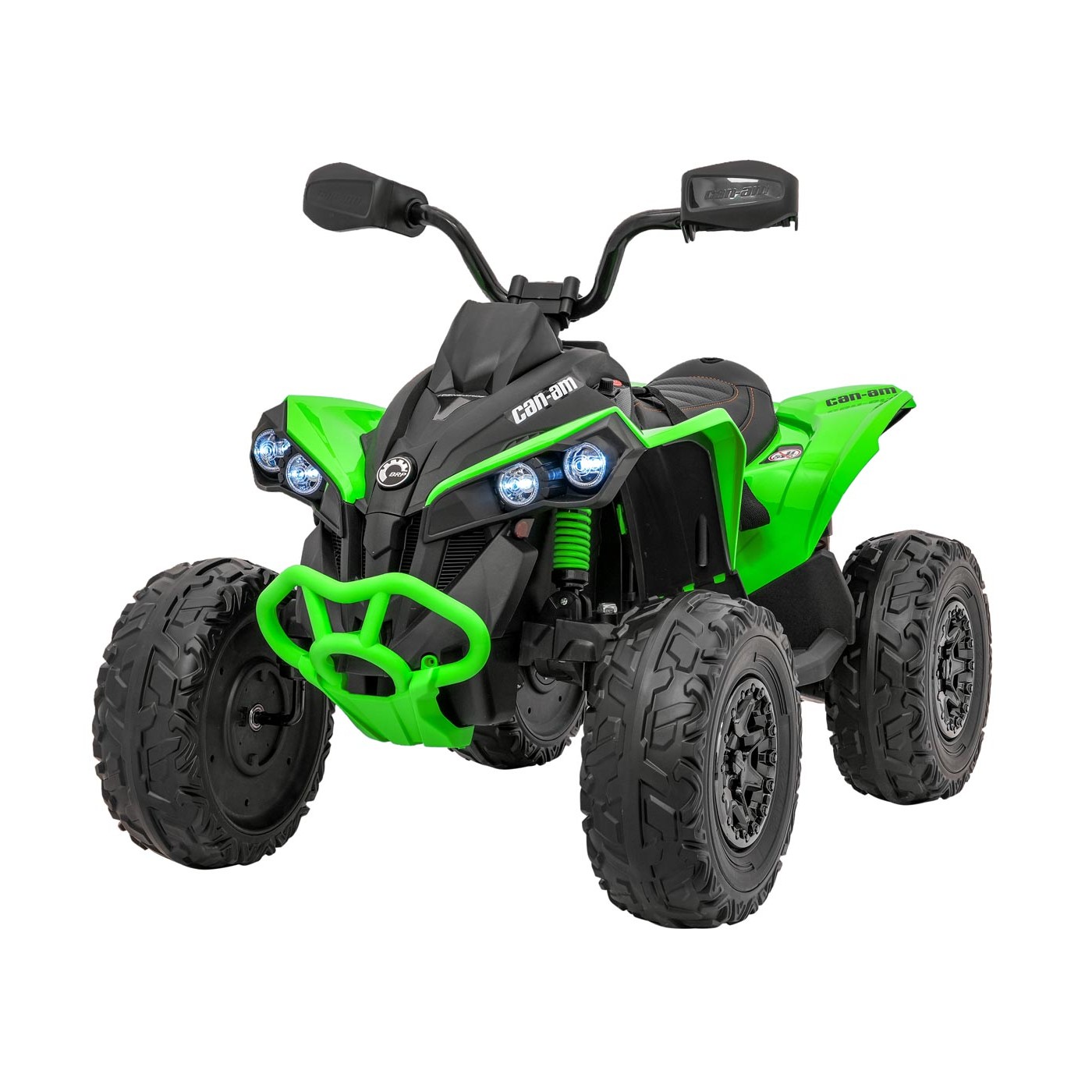 Dětská elektrická čtyřkolka Maverick ATV 2x200W zelená