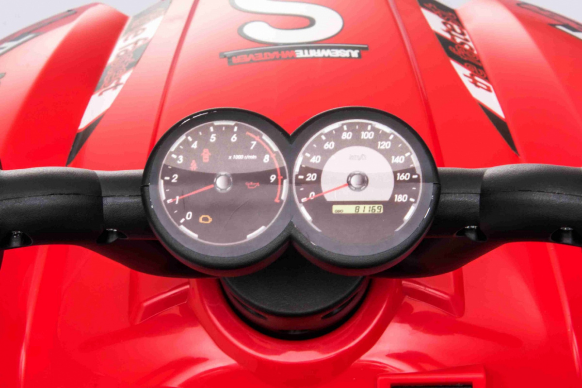 Dětská elektrická čtyřkolka The Fastest červená - Obrázek 2