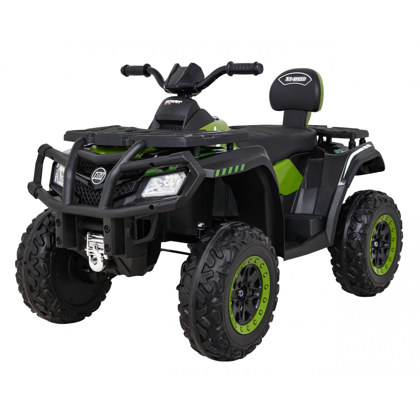 Dětská elektrická čtyřkolka XT-Speed 4x80W 24V zelená