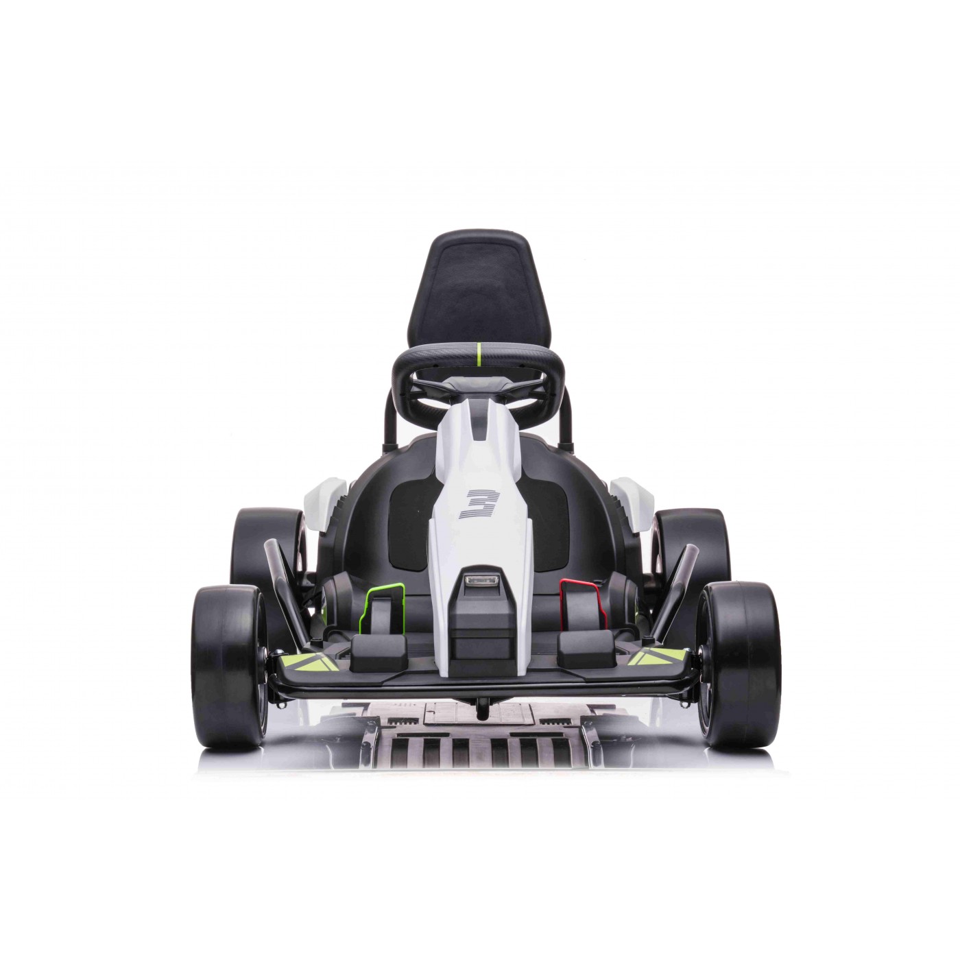 Dětská elektrická motokára Fast 3 Drift bílá - Obrázek 2