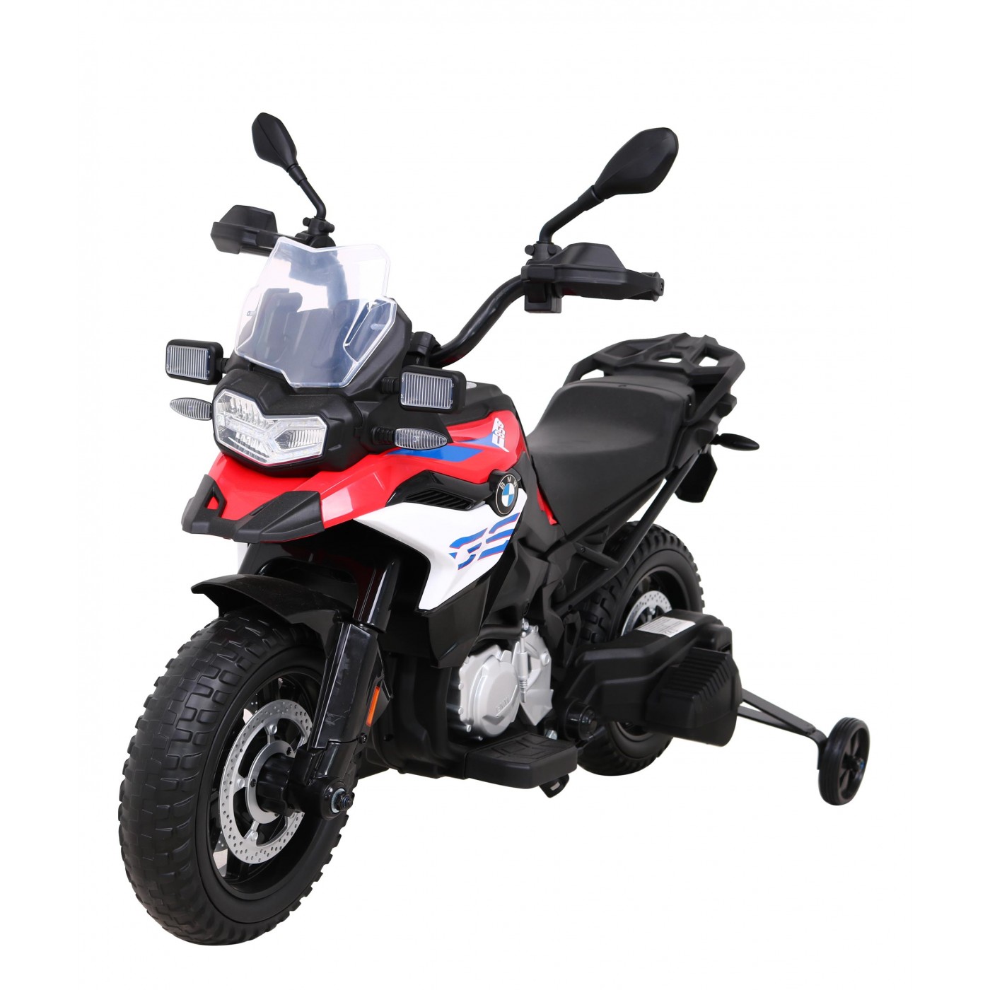 Dětská elektrická motorka BMW F850 GS červená