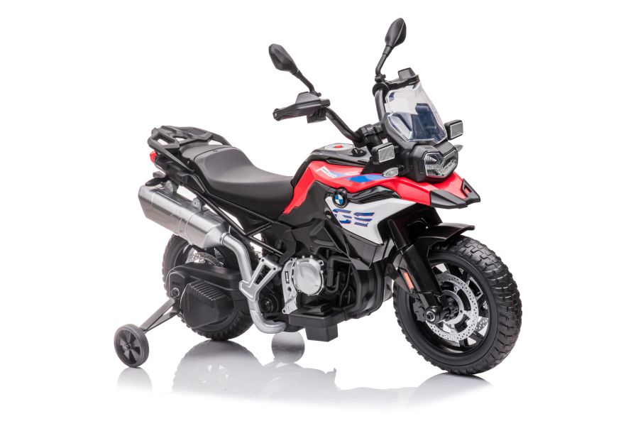 Dětská elektrická motorka BMW F850 červená - Obrázek 2