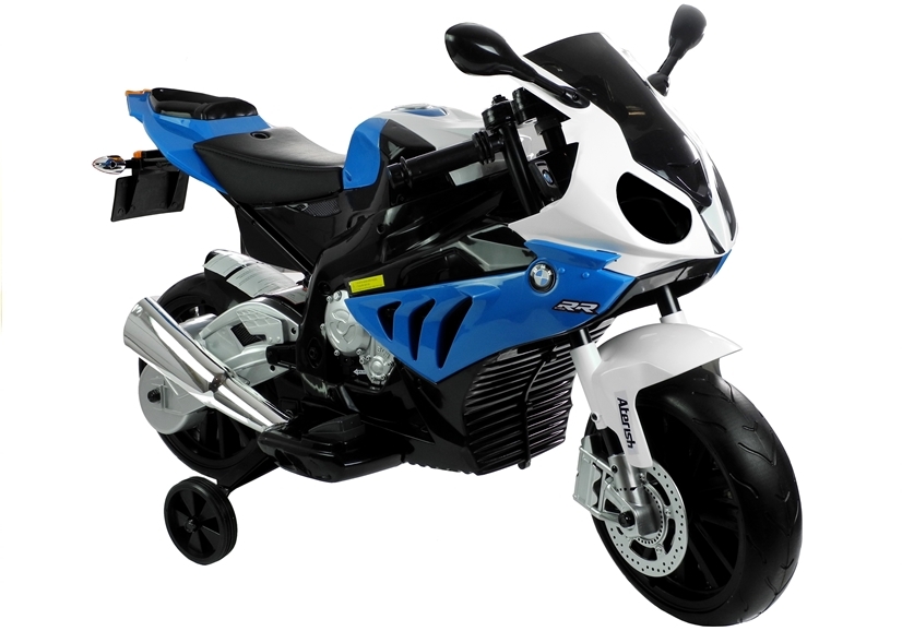 Dětská elektrická motorka BMW S1000RR Maxi modrá - Obrázek 2