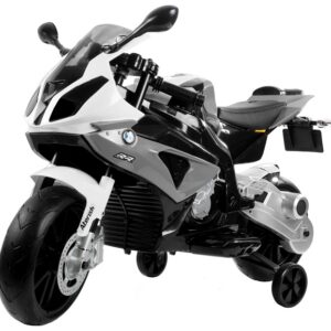 Dětská elektrická motorka BMW S1000RR Maxi stříbrná