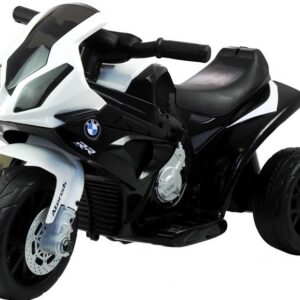 Dětská elektrická motorka BMW S1000RR tříkolka černá