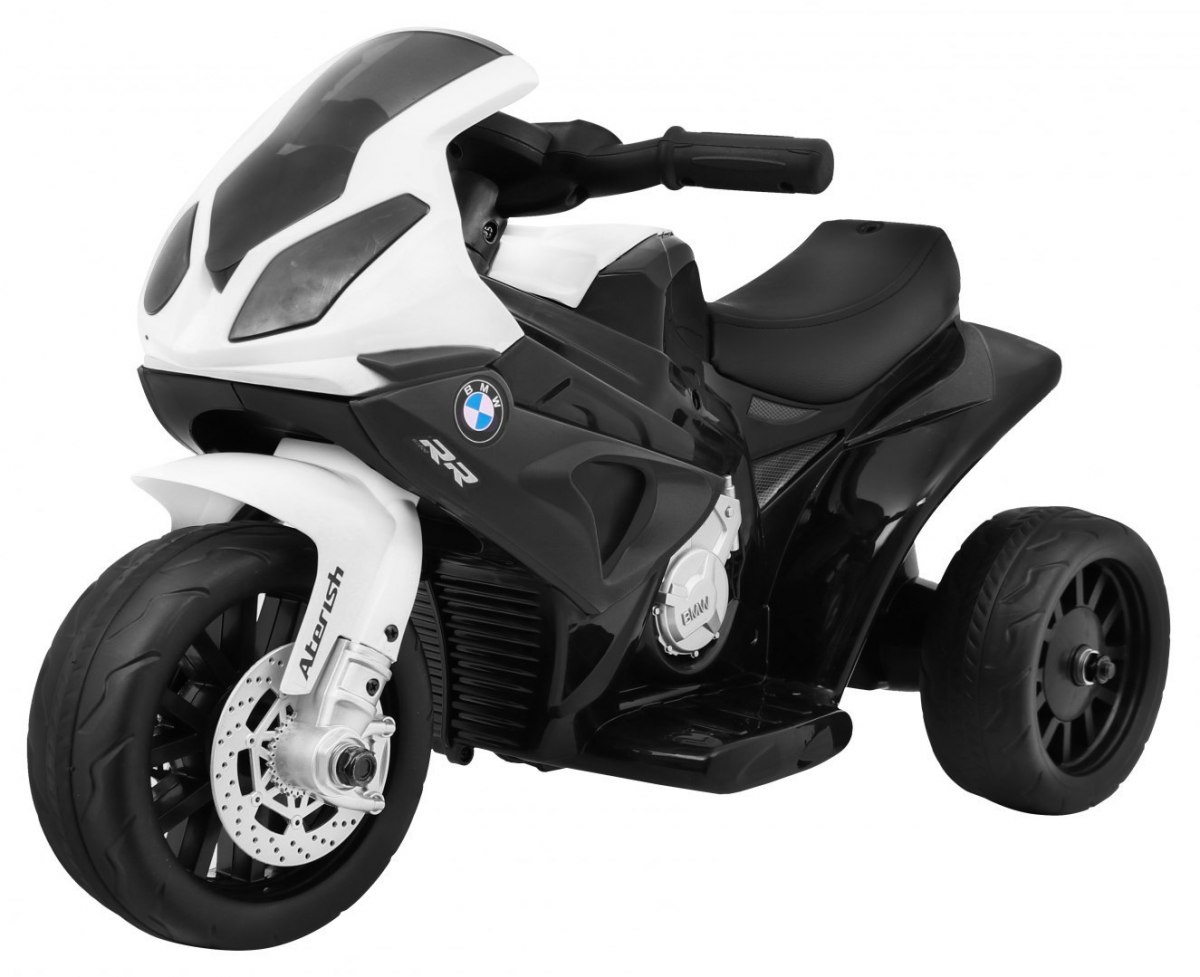 Dětská elektrická motorka BMW S1000RR tříkolka černá
