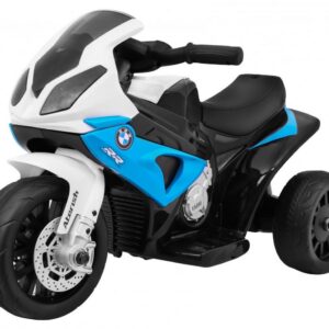 Dětská elektrická motorka BMW S1000RR tříkolka modrá
