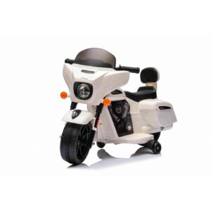 Dětská elektrická motorka Chopper INDIAN bílá