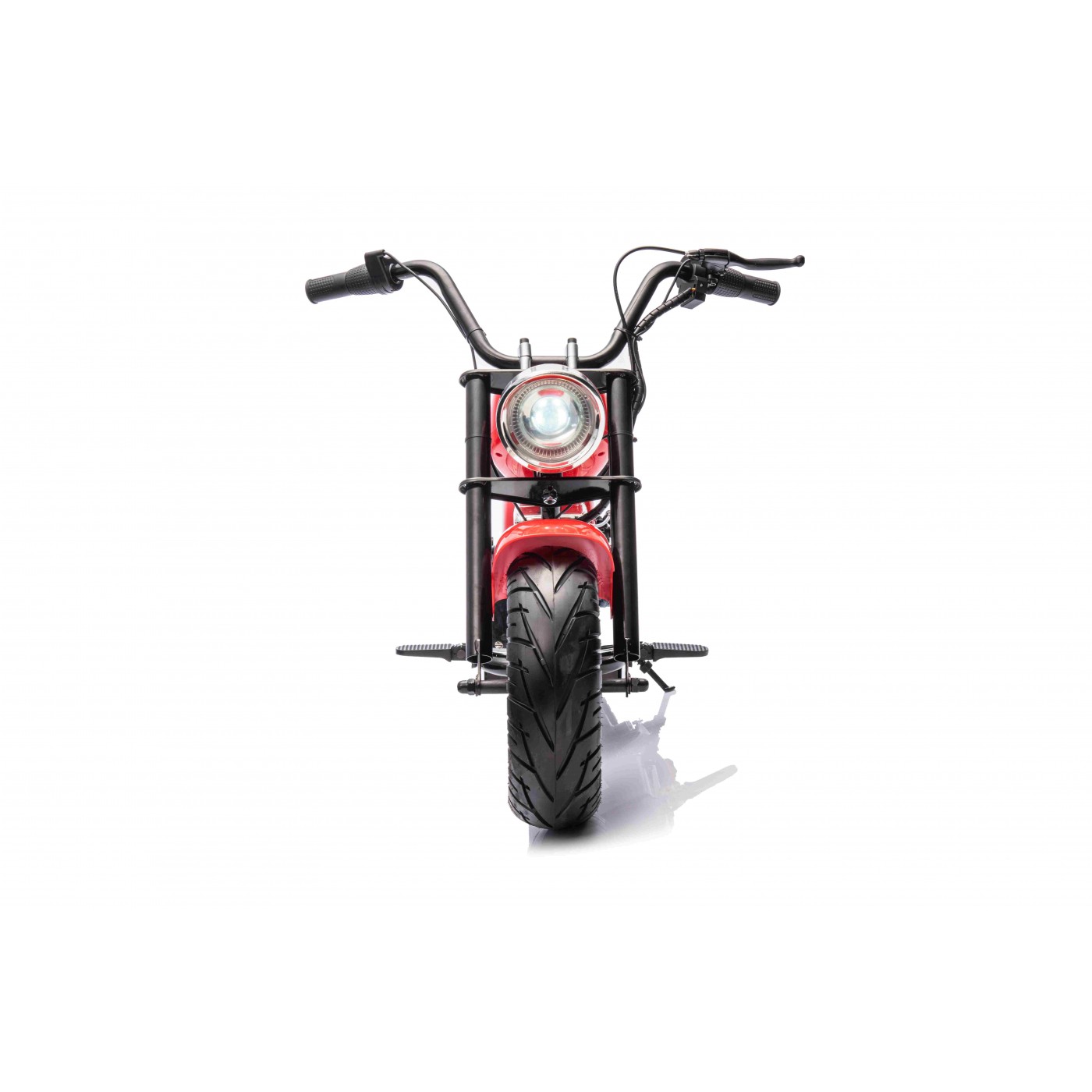 Dětská elektrická motorka Chopper Warrior 36V červená - Obrázek 2