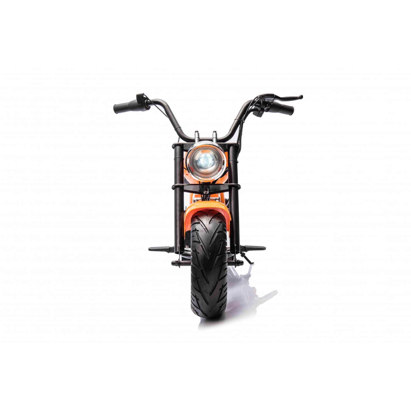 Dětská elektrická motorka Chopper Warrior 36V oranžová - Obrázek 2