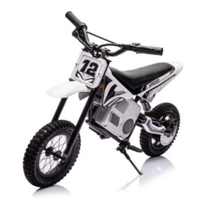 Dětská elektrická motorka Cross 350W 36V bílá