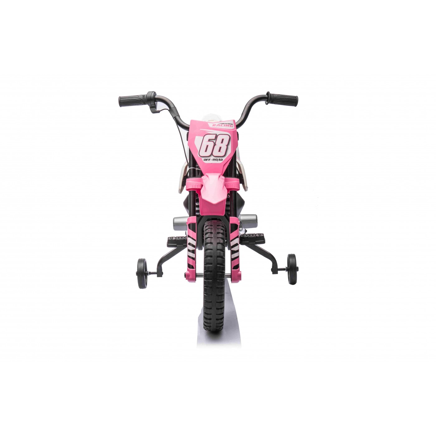 Dětská elektrická motorka Cross Pantone 361C růžová - Obrázek 2