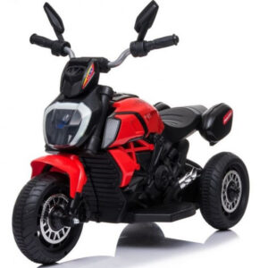Dětská elektrická motorka Fast Tourist červená