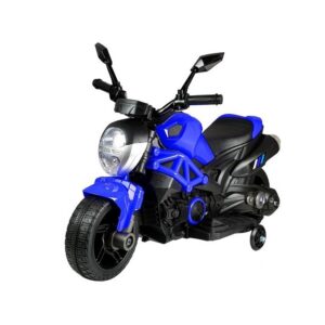 Dětská elektrická motorka GTM188 modrá