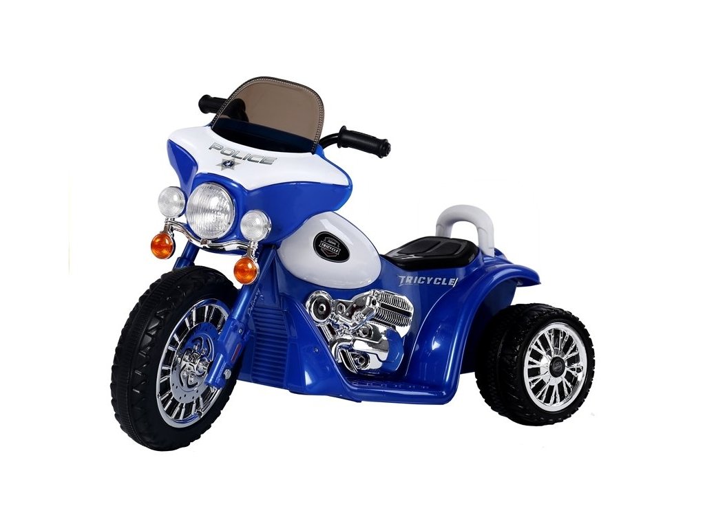 Dětská elektrická motorka JT568 modrá