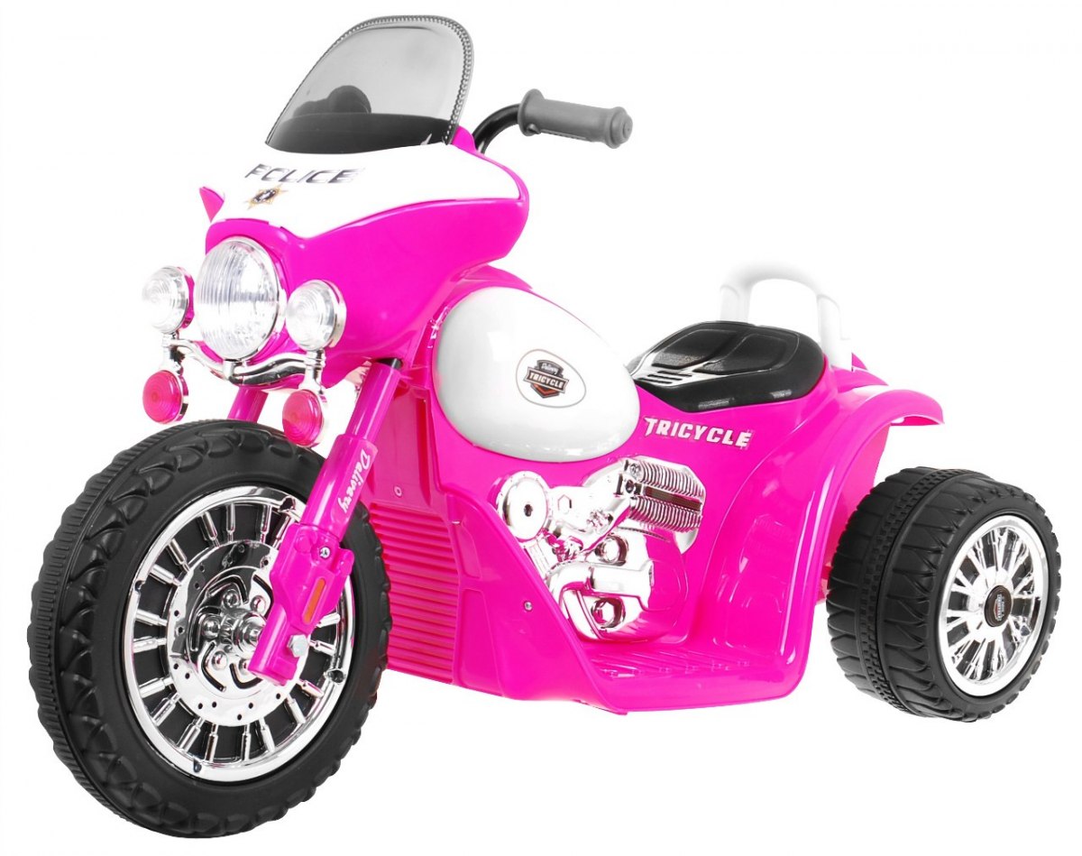 Dětská elektrická motorka JT568 růžová