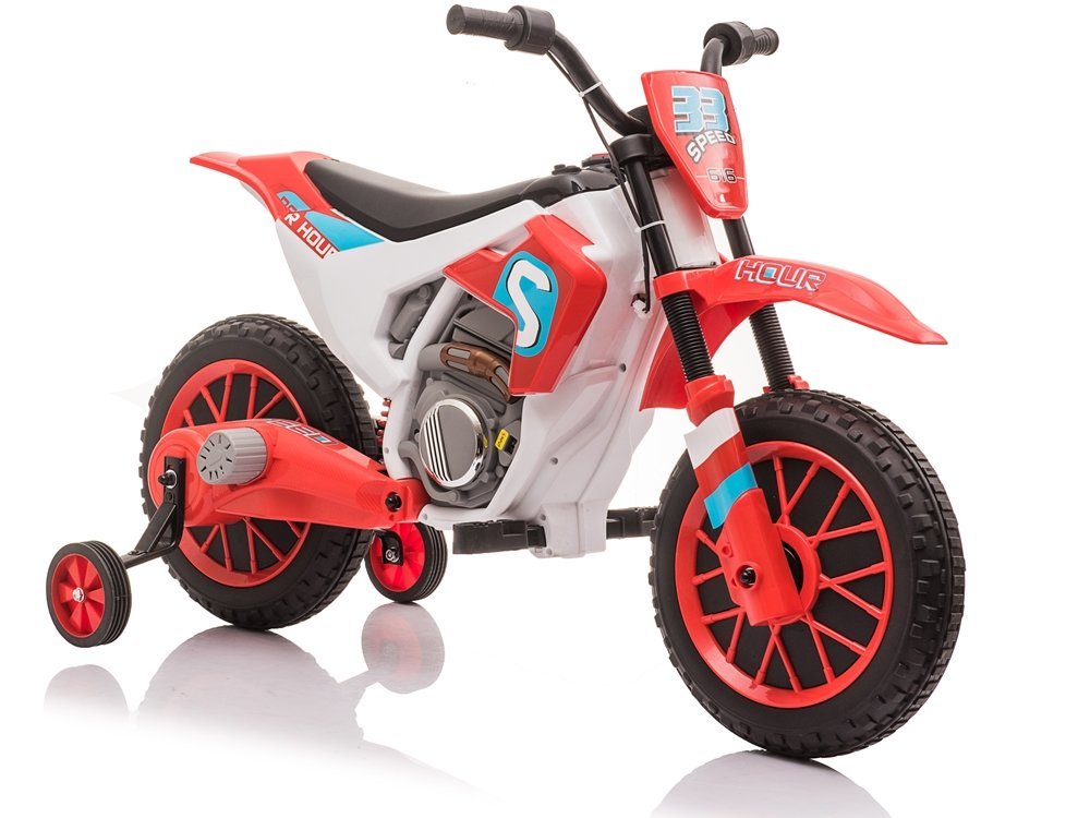 Dětská elektrická motorka XMX616 oranžová - Obrázek 2