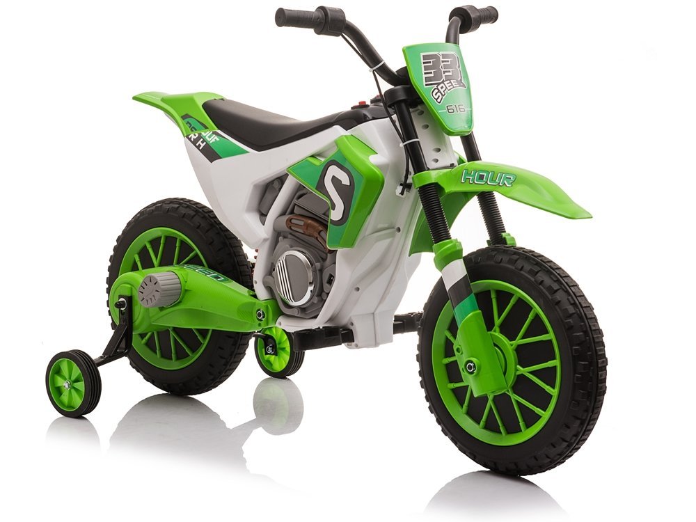 Dětská elektrická motorka XMX616 zelená - Obrázek 2